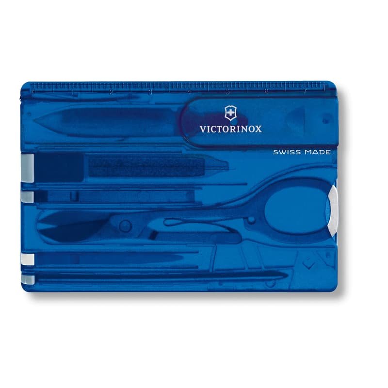 Victorinox Swiss Card Classic – bleu transparent