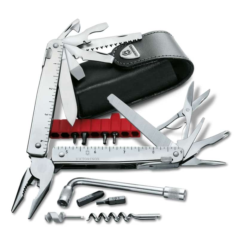 Victorinox Swiss Tool X Plus – Étui en cuir inclus