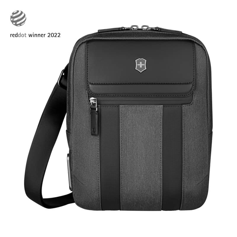 Victorinox Architecture Urban2 Crossbody Bag – Grey / Black