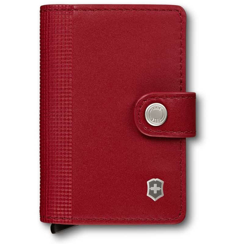 Victorinox Altius Secrid Leather Card Wallet – rouge
