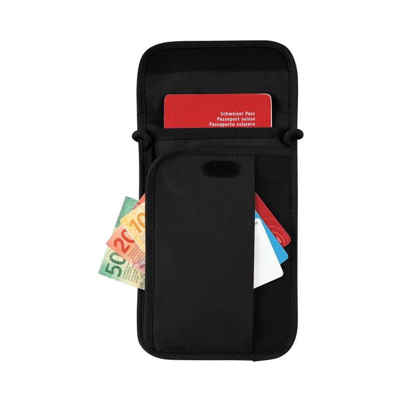 Victorinox Travel Essentials Security Neck Pouch – noir