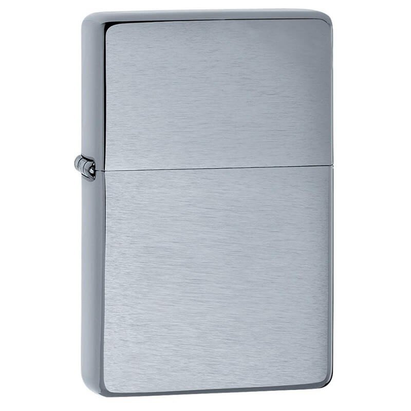 ZIPPO 230-25 Vint Br Fin Chrome
