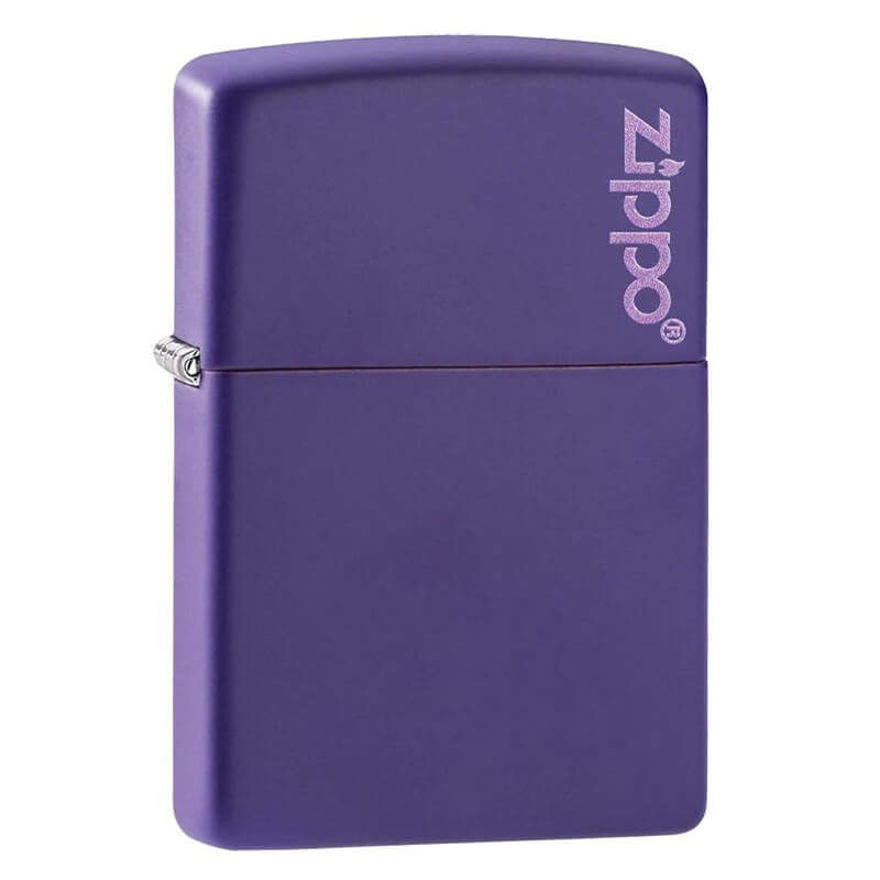ZIPPO 237ZL Classic Purple Matte Zippo Logo