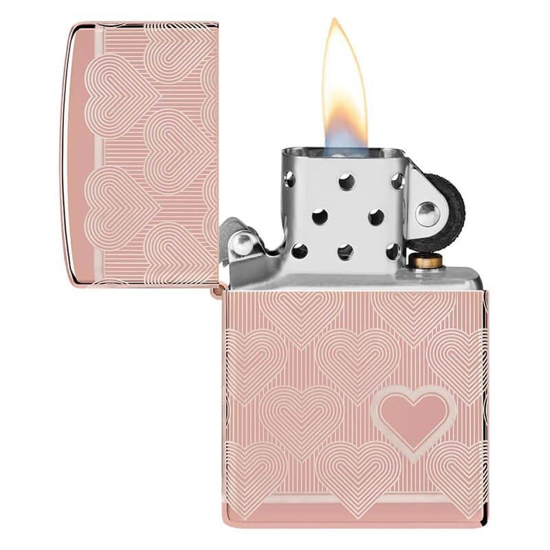 ZIPPO 49811 HEART DESIGN